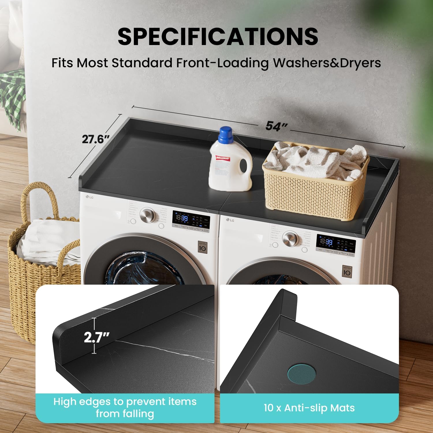 Havenly™ Washer & Dryer Countertop